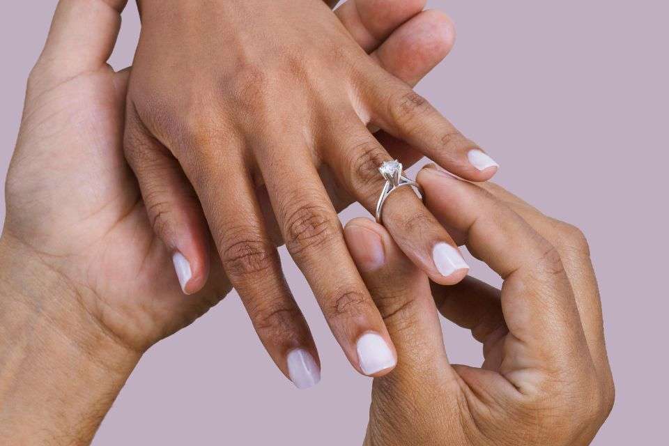Man Giving Filipina Girlfriend Engagement Ring - How to Get My Filipina Girlfriend to the US - Blossoms Dating Blog