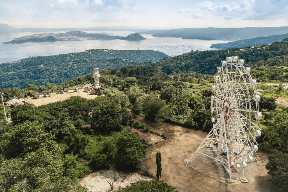 Aerial View Of Tagaytay Picnic Grove