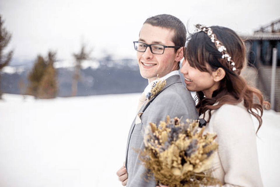 Young Filipino Woman and Caucasian Man Wedding Photo - Why Do Filipino Women Marry Foreigners - Blossoms Dating Blog