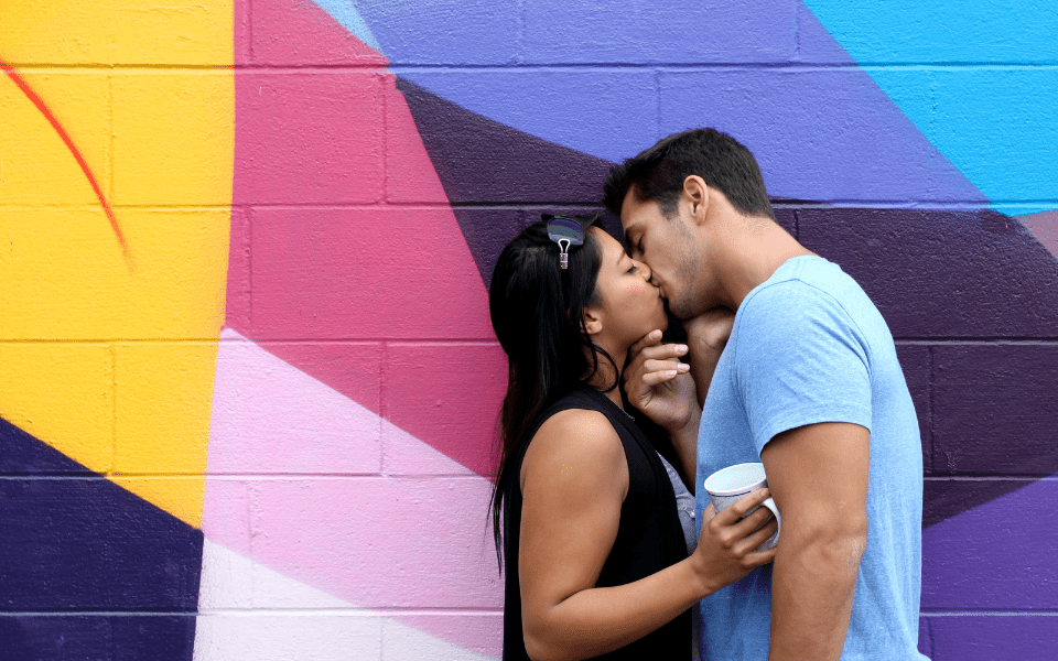 A Couple in Love Kissing - Simple Guide to Choosing the Right Filipino Dating Online Platform - Blossoms Dating Blog