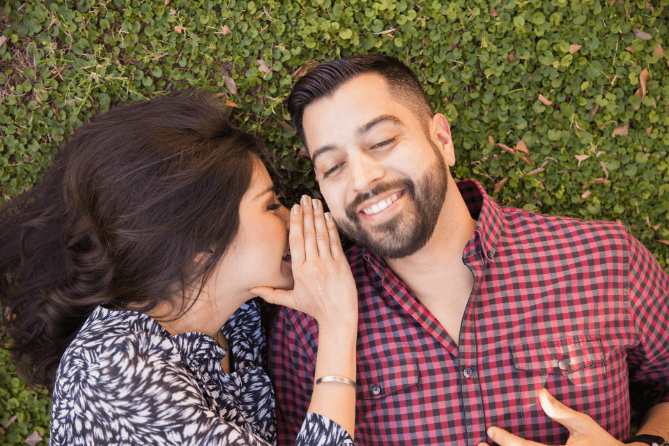 Couple Sharing Secrets