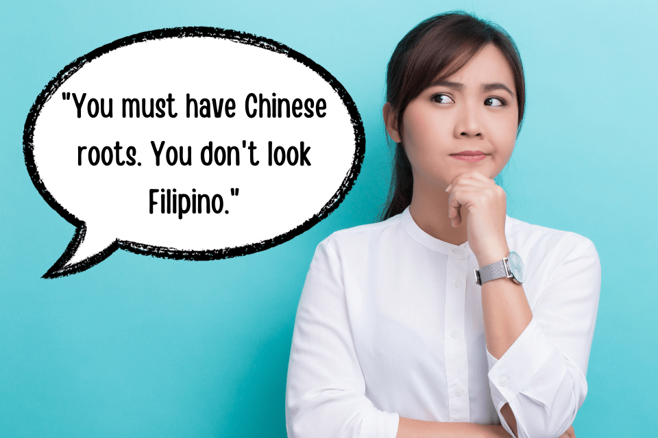 Avoid saying you must have Chinese roots you don't look Filipino when dating a Filipina online.