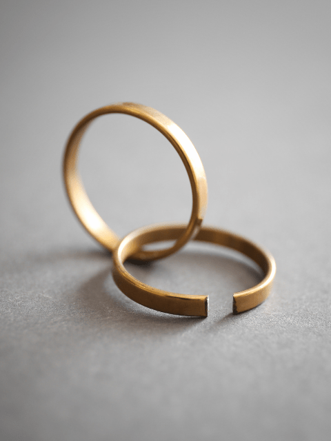 Broken rings from an annulment