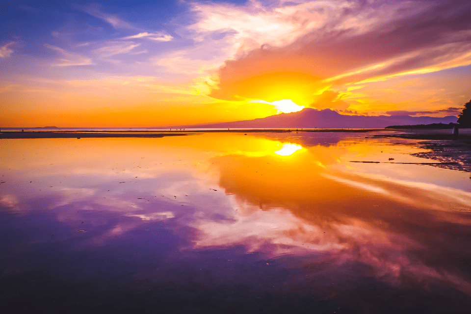 Sunset at Siquijor Island, Philippines