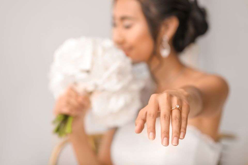 Filipina Bride Showing Off Her Ring - Understanding Filipino Dating Culture - Blossoms Dating Blog